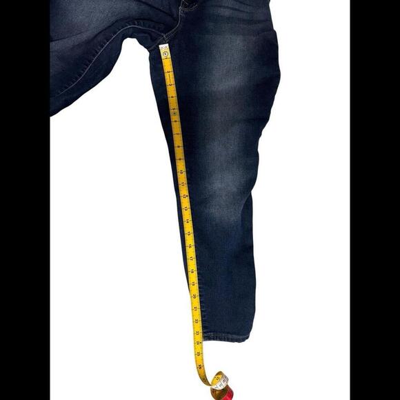 Maurices Denim Flex Jeggings Jeans High Rise Stretch Blue Medium Xshort J23 - Picture 4 of 6